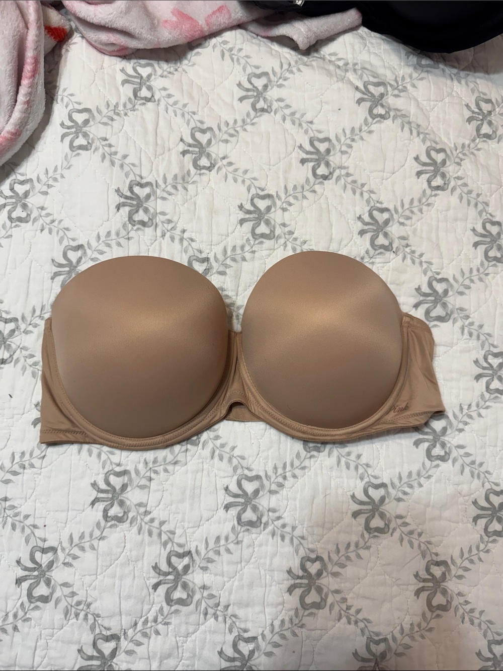 Nude Strapless Bra